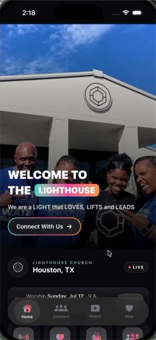 Lighthouse Church app